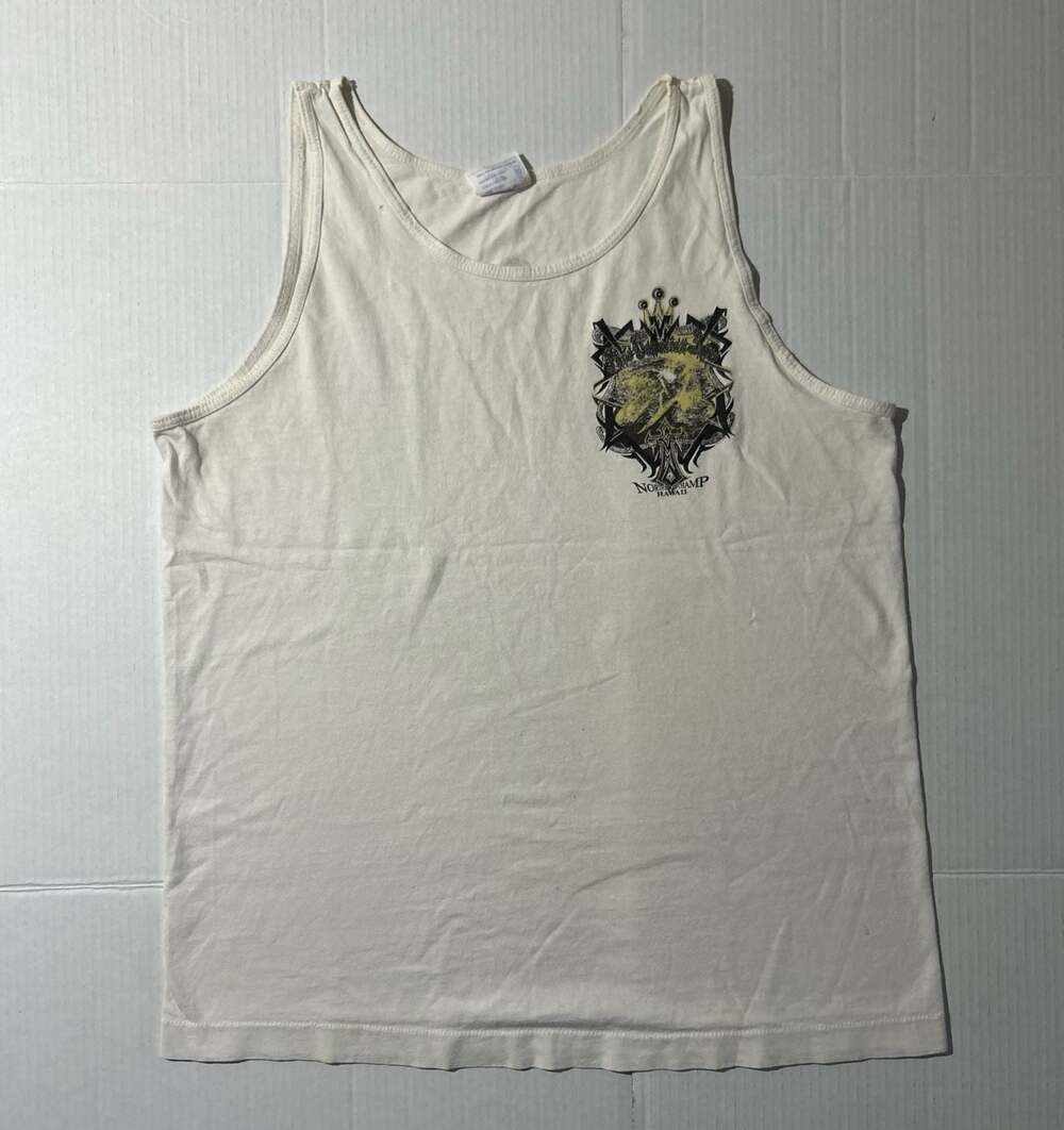 Vintage 1995 North Shore Surf Champ Hawaii Graphic Tank Top